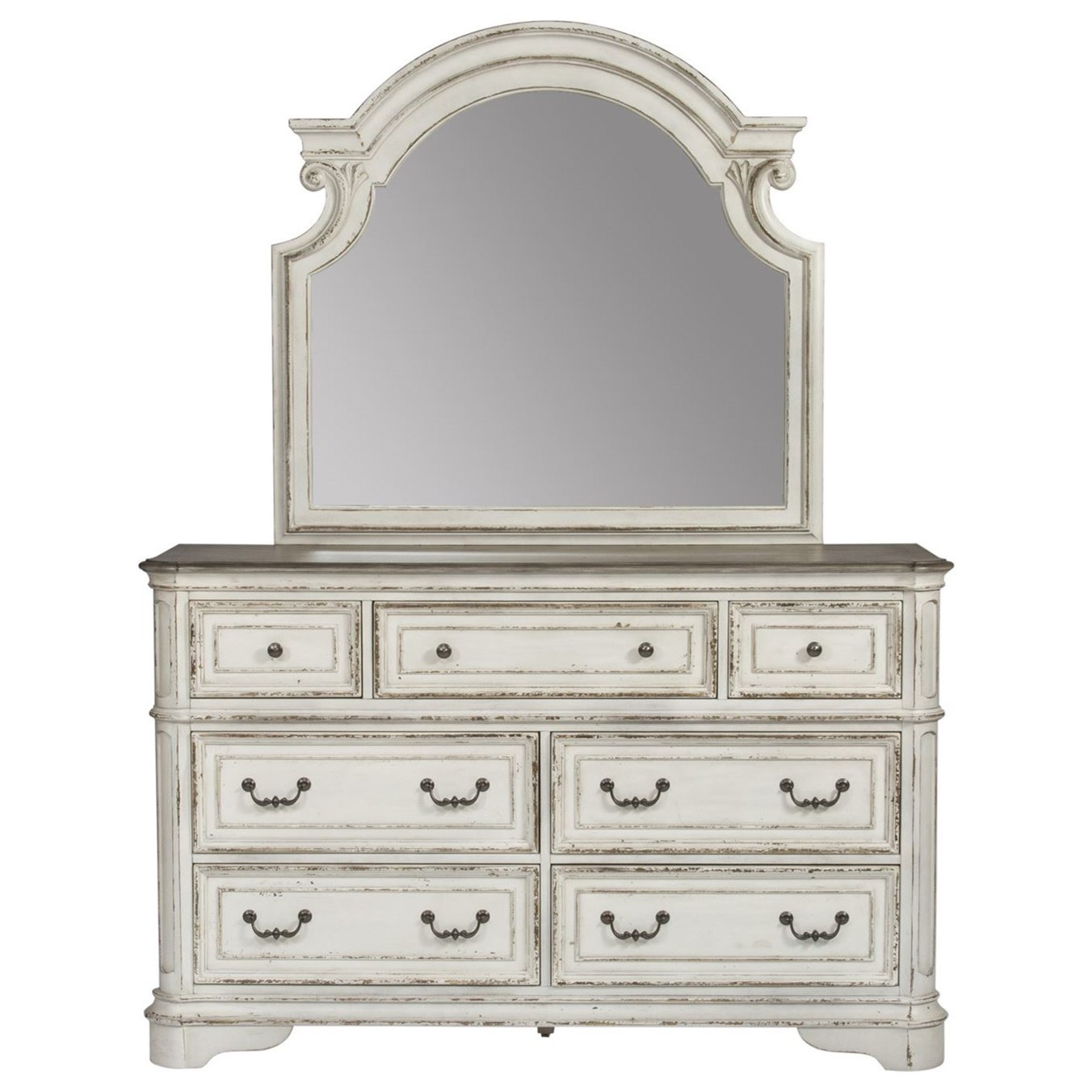 Ameriwood home hanover creek dresser deals mirror